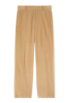 Corduroy Tape Trousers